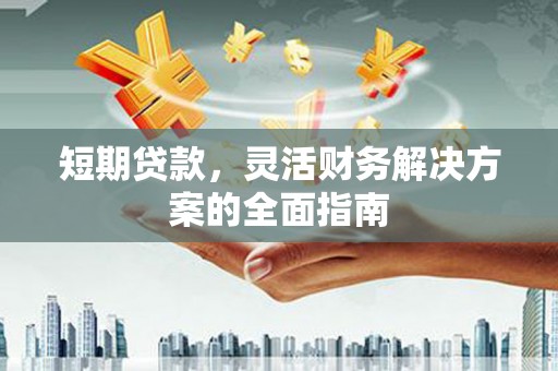 叙永短期贷款，灵活财务解决方案的全面指南