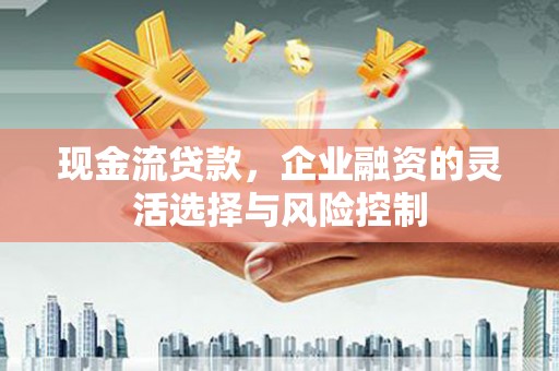 叙永现金流贷款，企业融资的灵活选择与风险控制