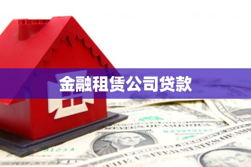 叙永金融租赁公司贷款