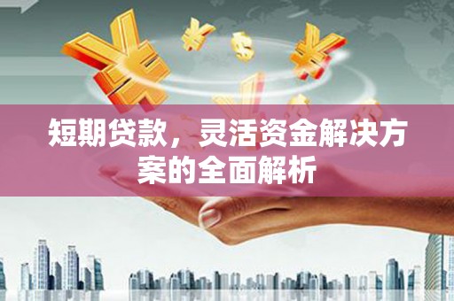 叙永短期贷款，灵活资金解决方案的全面解析
