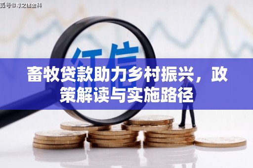 叙永畜牧贷款助力乡村振兴，政策解读与实施路径