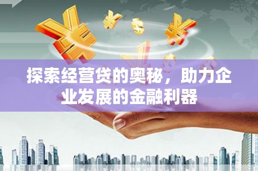 叙永探索经营贷的奥秘，助力企业发展的金融利器
