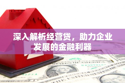 叙永深入解析经营贷，助力企业发展的金融利器