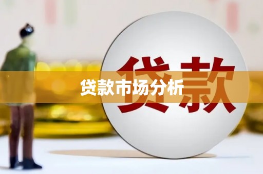 叙永贷款市场分析