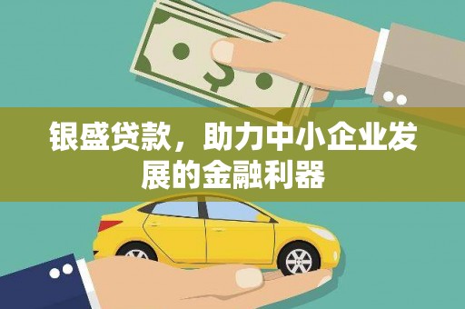 叙永银盛贷款，助力中小企业发展的金融利器