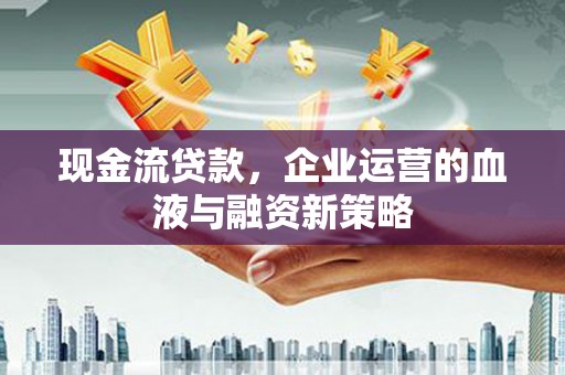 叙永现金流贷款，企业运营的血液与融资新策略