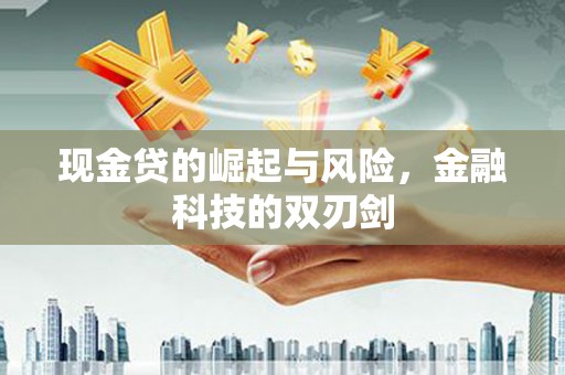 叙永现金贷的崛起与风险，金融科技的双刃剑