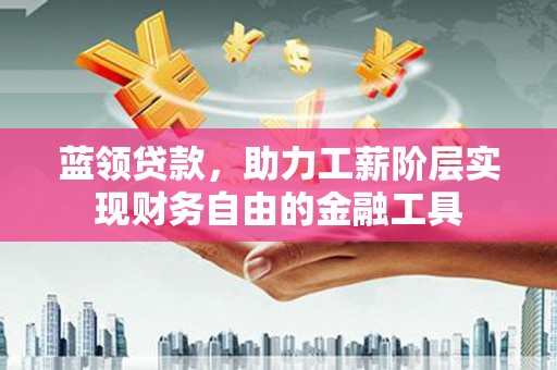 叙永蓝领贷款，助力工薪阶层实现财务自由的金融工具
