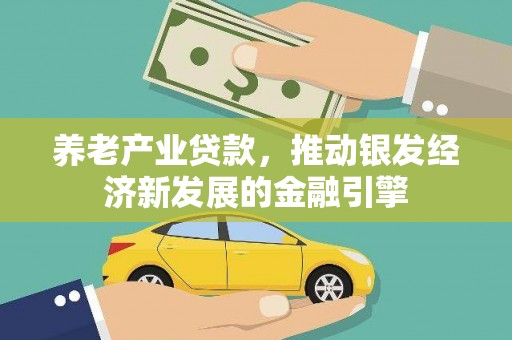 叙永养老产业贷款，推动银发经济新发展的金融引擎