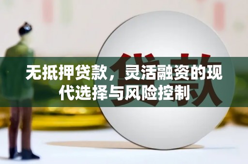 叙永无抵押贷款，灵活融资的现代选择与风险控制