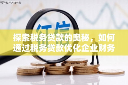 叙永探索税务贷款的奥秘，如何通过税务贷款优化企业财务