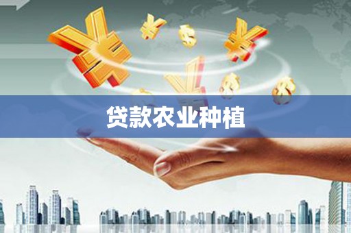 叙永贷款农业种植