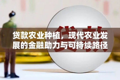 叙永贷款农业种植，现代农业发展的金融助力与可持续路径