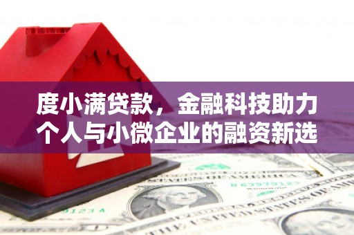 叙永度小满贷款，金融科技助力个人与小微企业的融资新选择