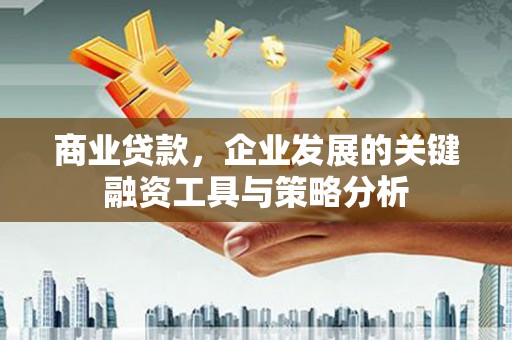 叙永商业贷款，企业发展的关键融资工具与策略分析