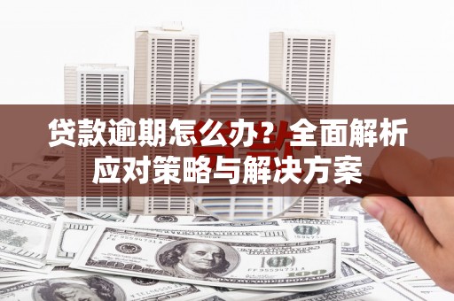 叙永贷款逾期怎么办？全面解析应对策略与解决方案