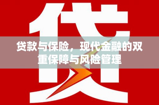 叙永贷款与保险，现代金融的双重保障与风险管理