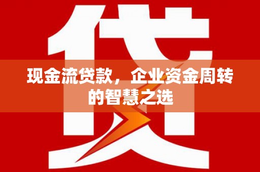 叙永现金流贷款，企业资金周转的智慧之选