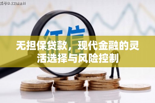 叙永无担保贷款，现代金融的灵活选择与风险控制