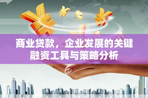 叙永商业贷款，企业发展的关键融资工具与策略分析