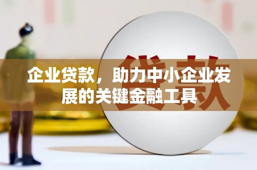 叙永企业贷款，助力中小企业发展的关键金融工具