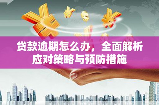 叙永贷款逾期怎么办，全面解析应对策略与预防措施