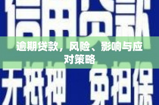 叙永逾期贷款，风险、影响与应对策略