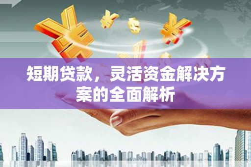 叙永短期贷款，灵活资金解决方案的全面解析