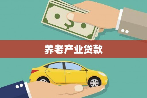 叙永养老产业贷款