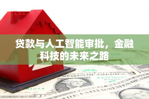 叙永贷款与人工智能审批，金融科技的未来之路